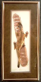 Lizard With Copper Background
Saddle & Copper Mat
